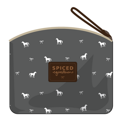 Spiced Equestrian - Pony Print Makeup Bag - Exceptional Equestrian