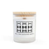 un.sus.tain.a.ble apparel - Frosted Glass Candle, 11oz - Escalated Quickly