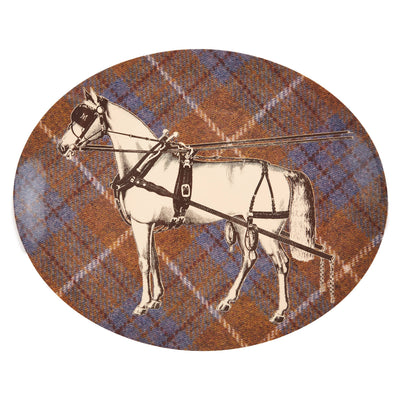 THOMASPAUL - EQUUS TWEED OVAL TRAY