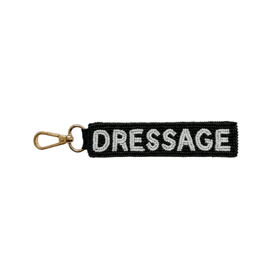 Tucker Tweed Equestrian - Beaded Bag Charm/Keychain
