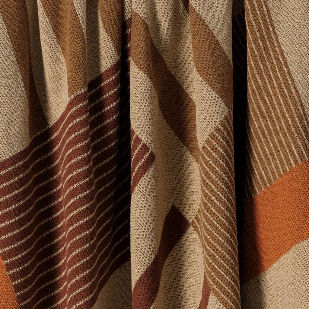 In2Green - Equestrian Stable Stripe Throw Blanket