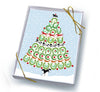 Horse Hollow Press - Horse Boxed Christmas Cards / Horse Shoe Tree / 8 Holiday