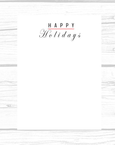 Horse Hollow Press - Horse Christmas Card / Barn Door / Holiday Greeting Card