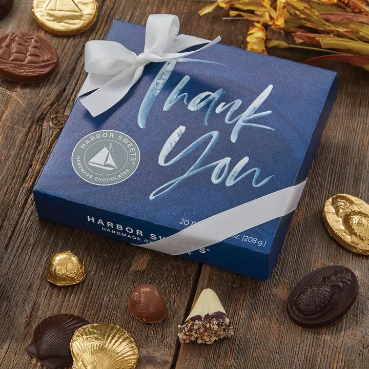 Harbor Sweets - Thank You Chocolate Assortment - 20 Pc