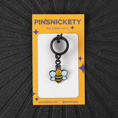 Pinsnickety - Queen Bee Crop Charm