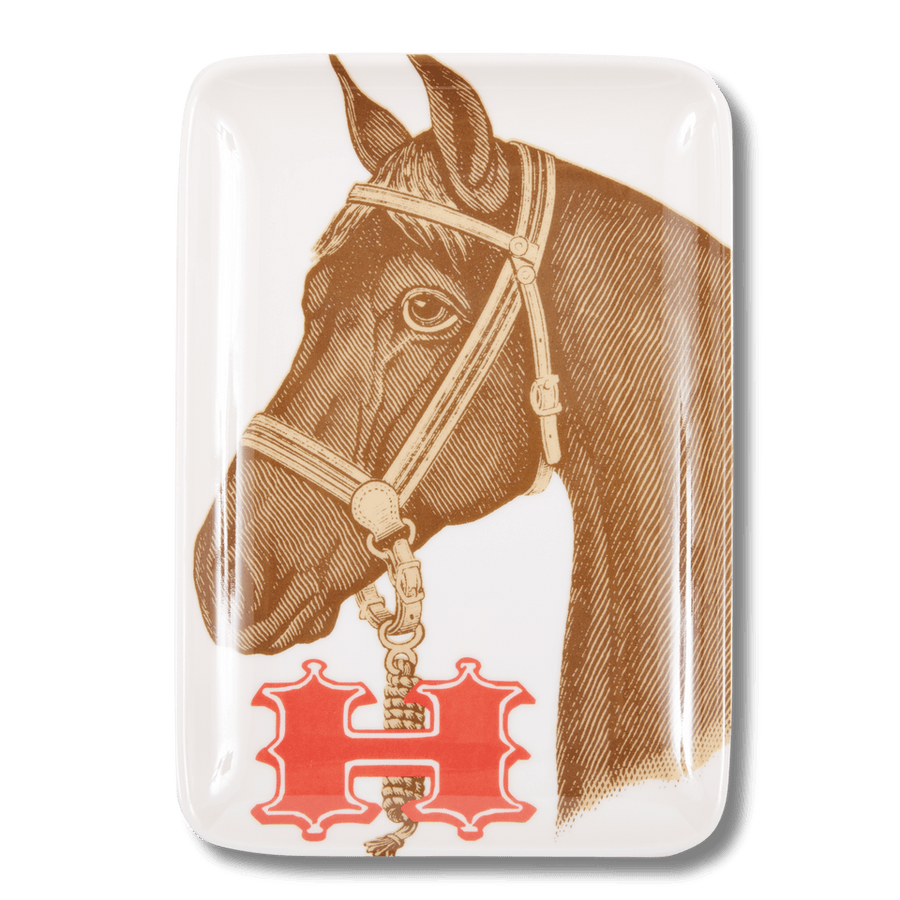 THOMASPAUL - Alphabet Horse Melamine Valet Tray