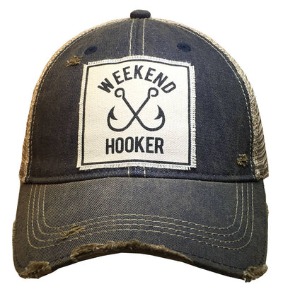 Vintage Life - Weekend Hooker Distressed Trucker Cap - Exceptional Equestrian