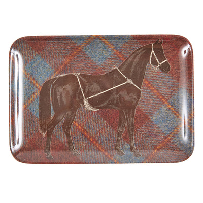 THOMASPAUL - EQUUS TWEED DRESSER TRAY FULL HORSE