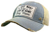 Vintage Life - I Just Want To Be A Stay At Home Dog Trucker Baseball Cap - Exceptional Equestrian 