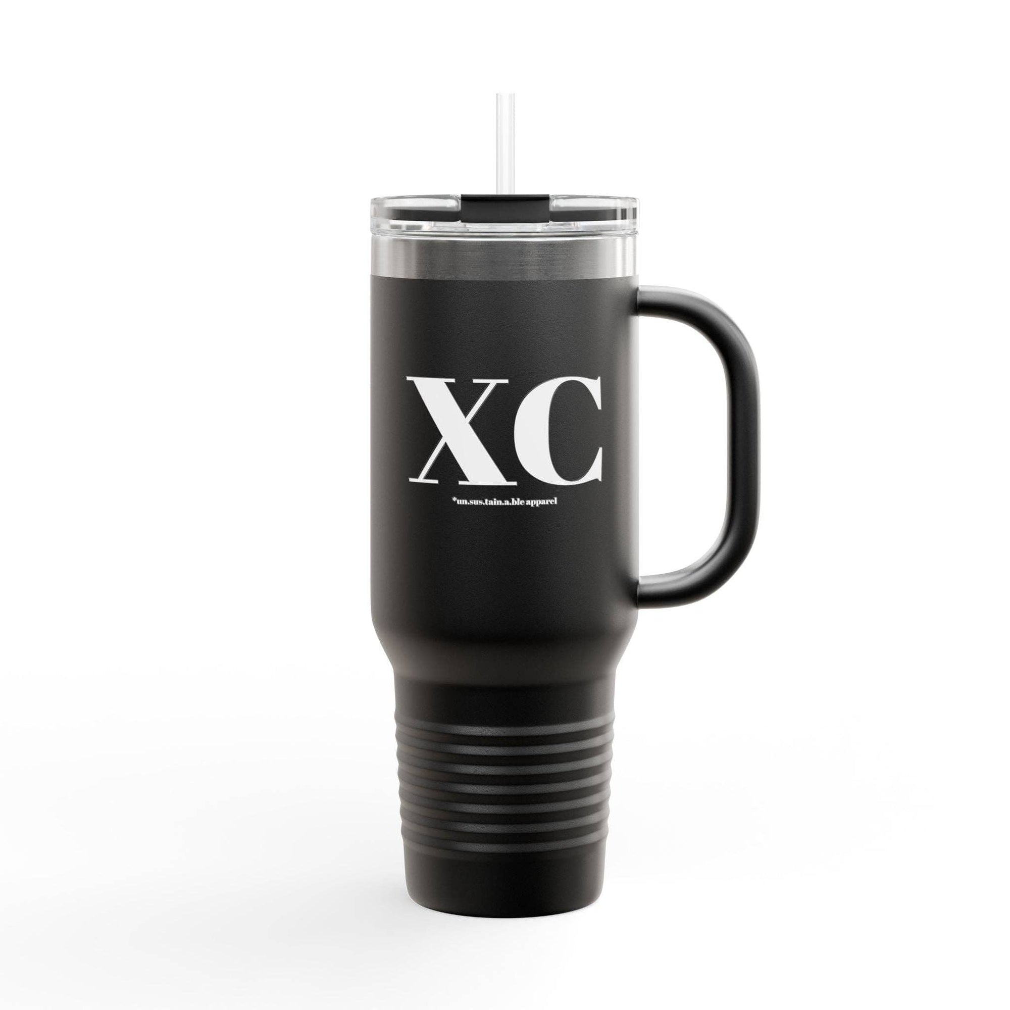un.sus.tain.a.ble apparel - Insulated Travel Mug, 40oz - XC - Cross Country