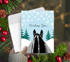 Horse Hollow Press - Horse Boxed Christmas Cards / Horse Trail Rider / 8 Holiday