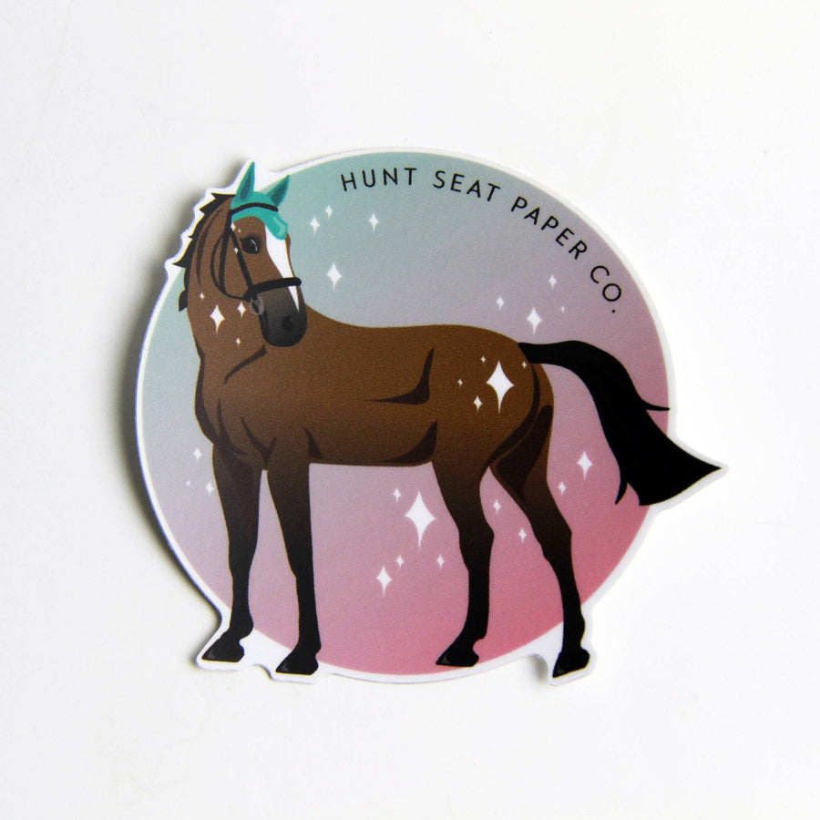 Hunt Seat Paper Co. - Magical Pony Sticker - Gifts for Horse Lovers  Horse Sticker