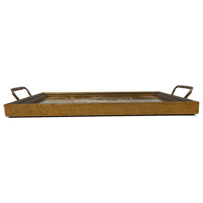 Madison Bay Co. - Historical Home Decor Reproductions - Saddled Horse Tray w/ Brass Handles