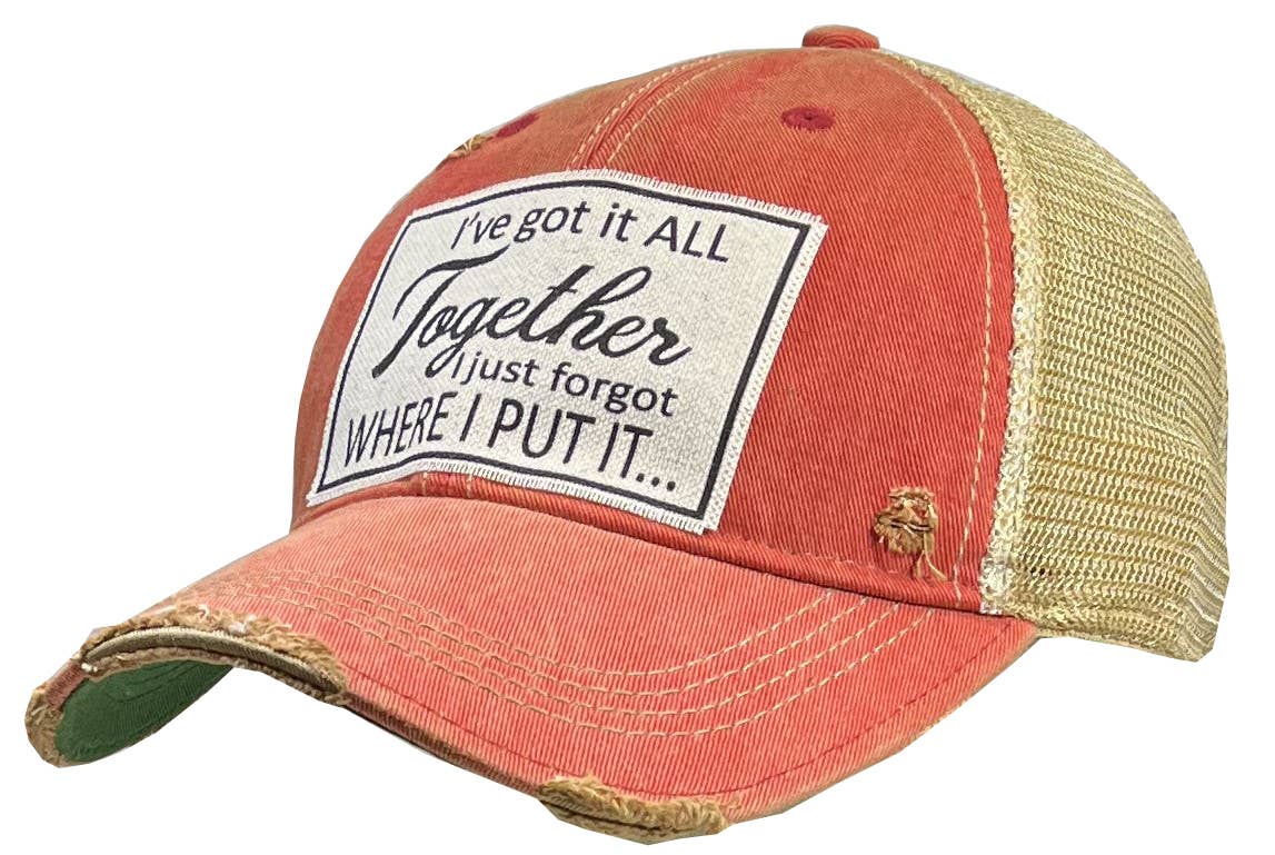 Vintage Life - I've Got It All Together I Just Forgot Where I Put It Cap