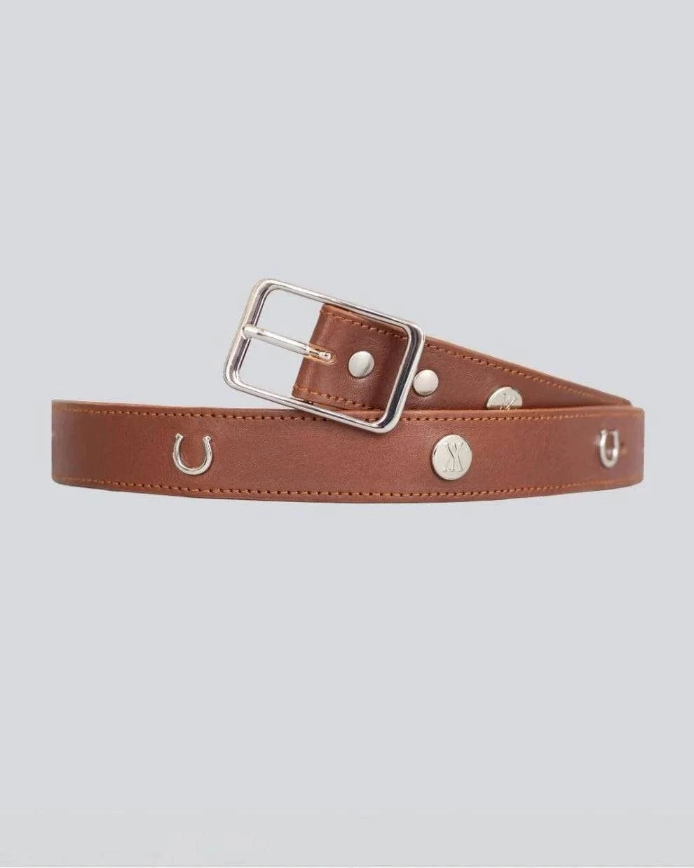 YAGYA - Leather Buckle Belt Black - Exceptional Equestrian