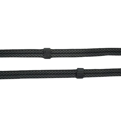 Correct Connect Sure Grip Rubber CURB Reins with 4" Rein Stops