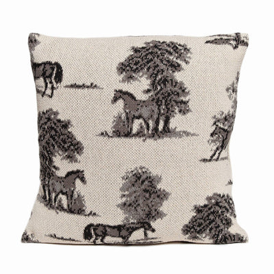 In2Green - Equestrian Toile Pillow - Exceptional Equestrian