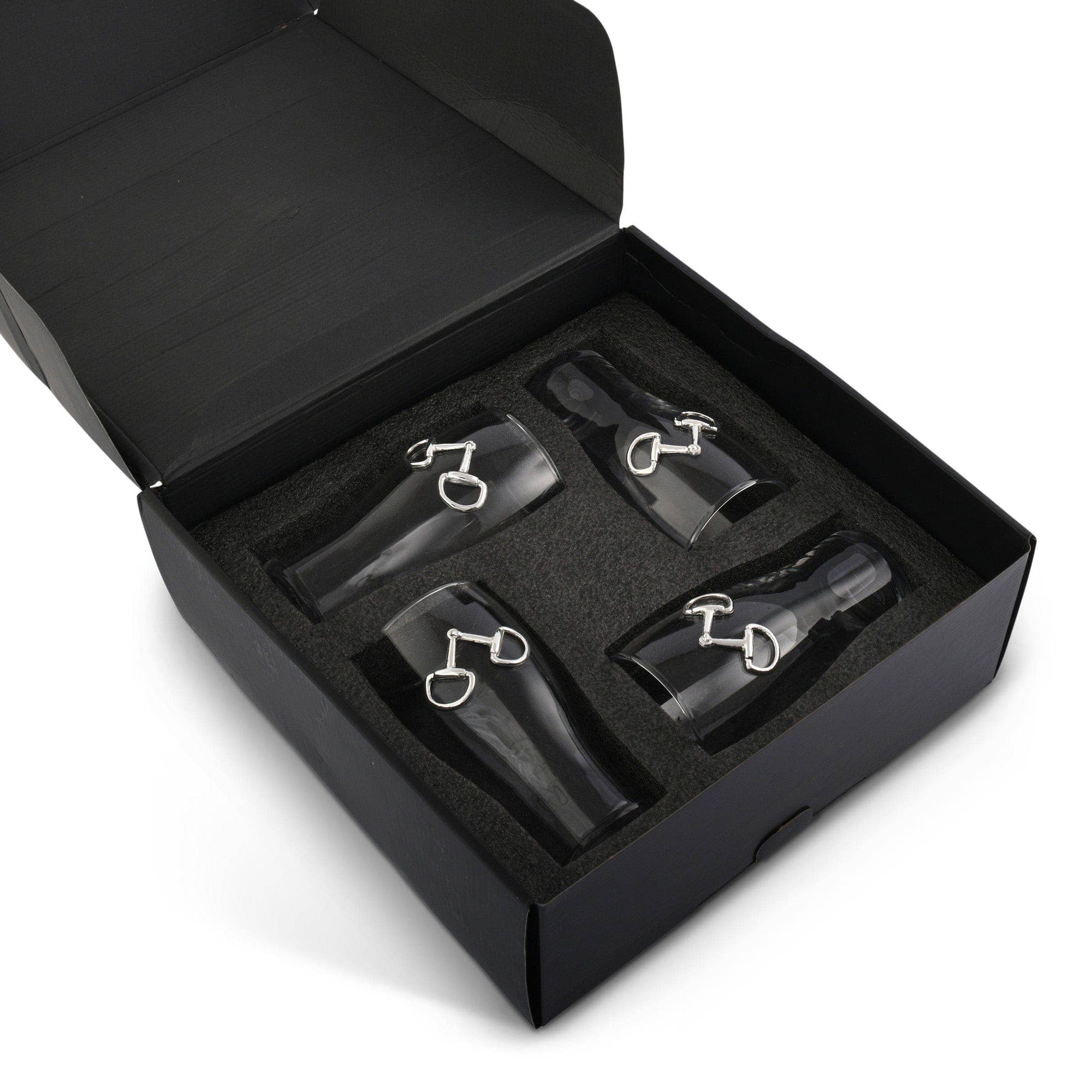 Arthur Court - Equestrian Bit Beer Pint Glasses - Set of 4