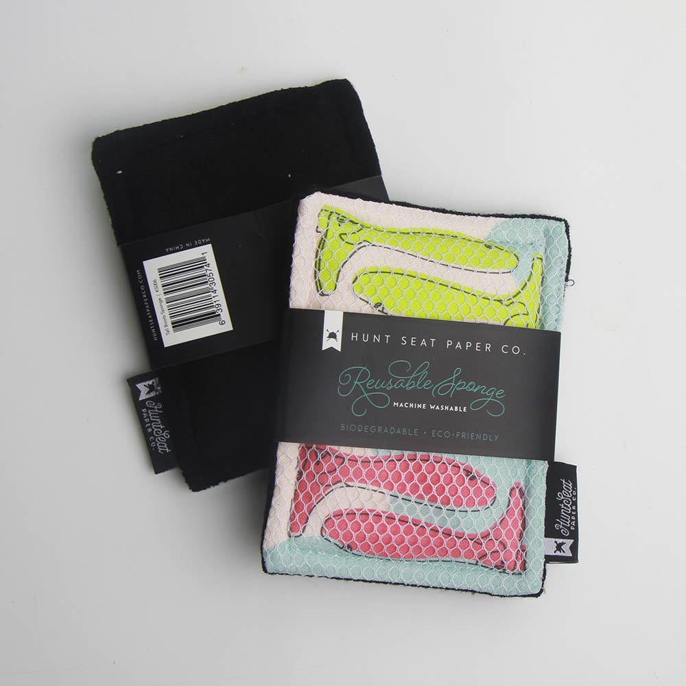 Hunt Seat Paper Co. - Tall Boots Reusable Sponge for Equestrians - Boots and Tack