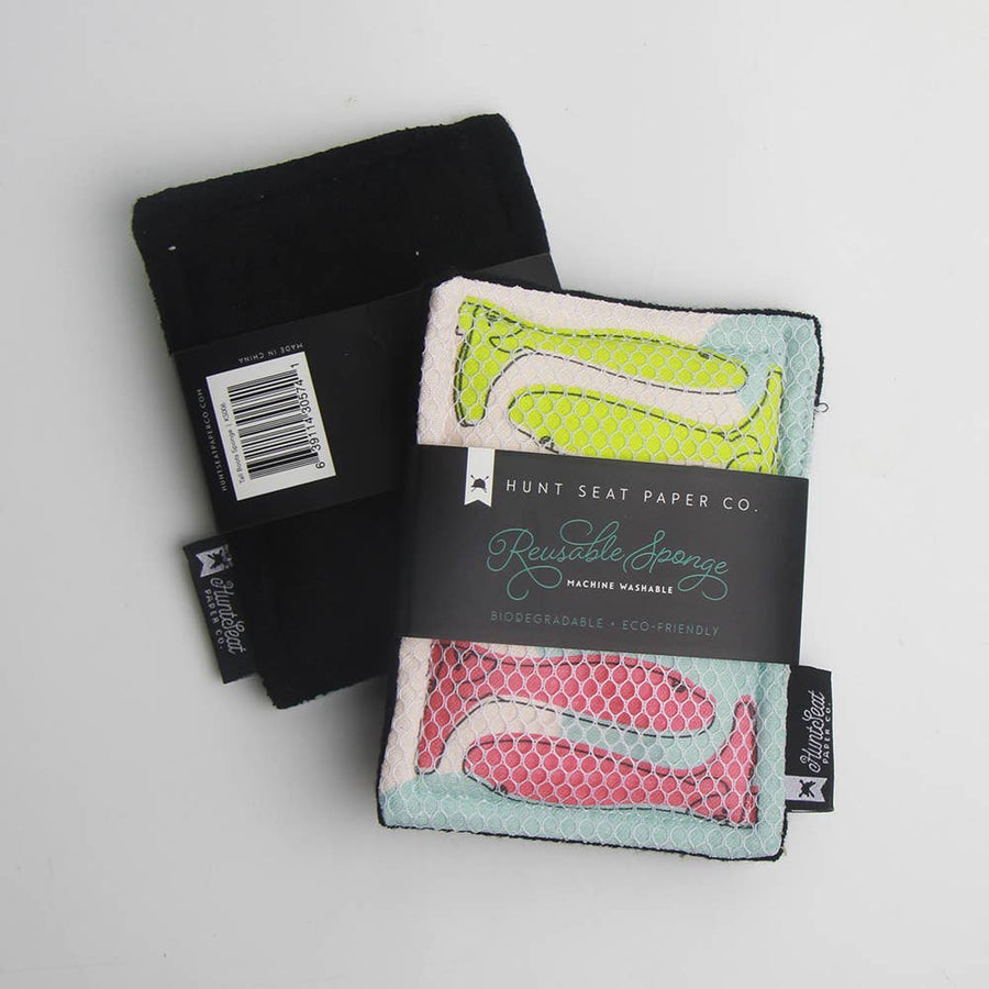 Hunt Seat Paper Co. - Tall Boots Reusable Sponge for Equestrians - Boots and Tack