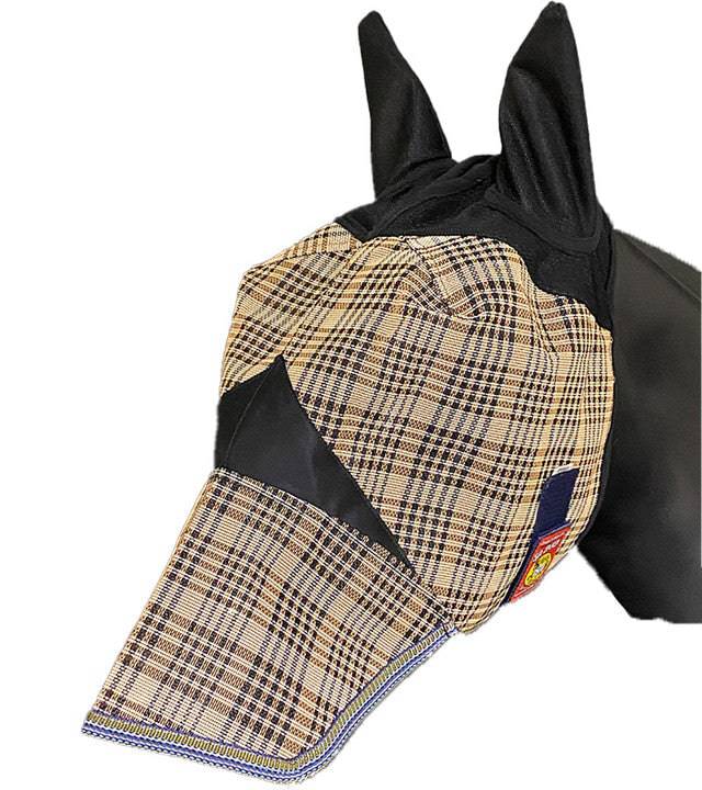 5/A Baker® Fly Mask with Ears - Exceptional Equestrian