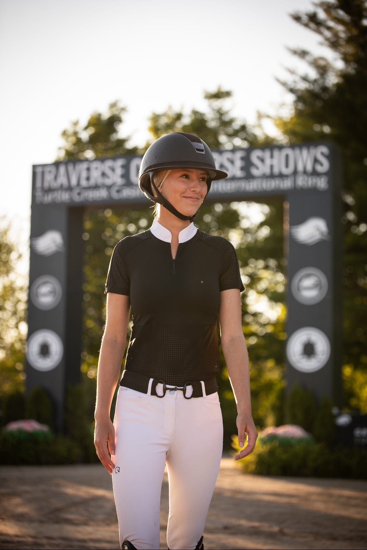 Euphoric Equestrian - Grace Short Sleeve Competition Shirt