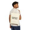 un.sus.tain.a.ble apparel - Cotton Canvas Tote Bag - Financially Unstable