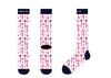 Kathryn Lily Equestrian - Pink Carrots Child Boot Socks