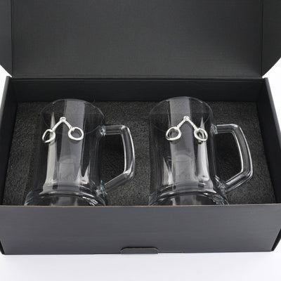 Arthur Court - Equestrian Bit Beer Mugs - Set of 2