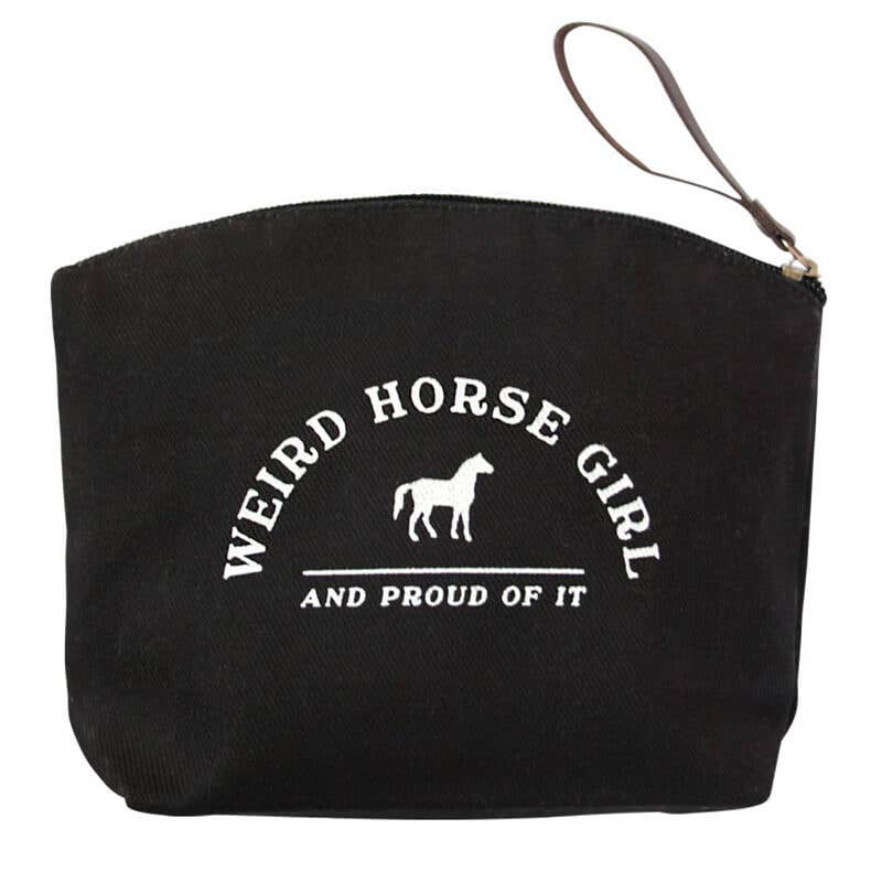 Spiced Equestrian - Weird Horse Girl Makeup Bag