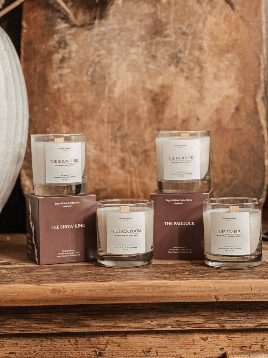 Kind Reason Co - The Tack Room - Equestrian Candle