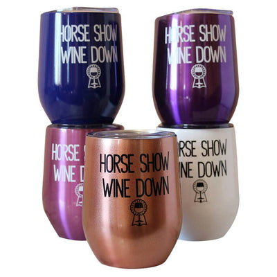 Spiced Equestrian - Horse Show Wine Down Insulated Cup