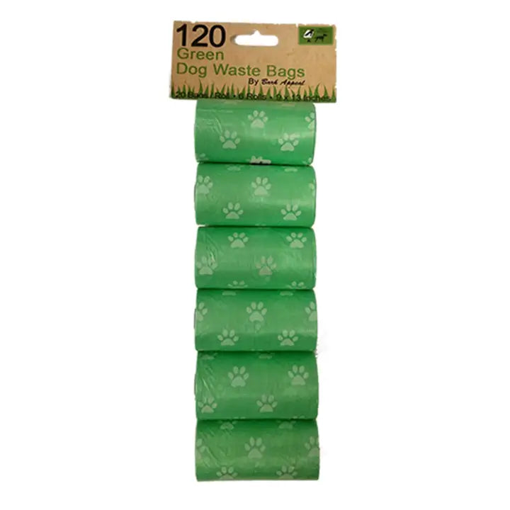 Bark Appeal Inc. - 6 Pack 120 Green Waste Bags