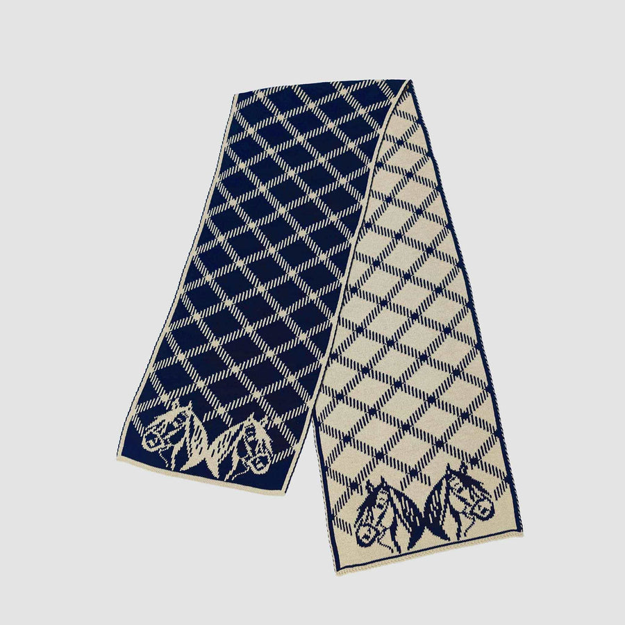 In2Green - Equestrian Plaid Scarf