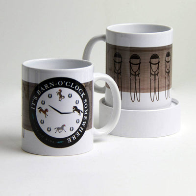 Hunt Seat Paper Co. - Barn O'Clock Coffee Mug