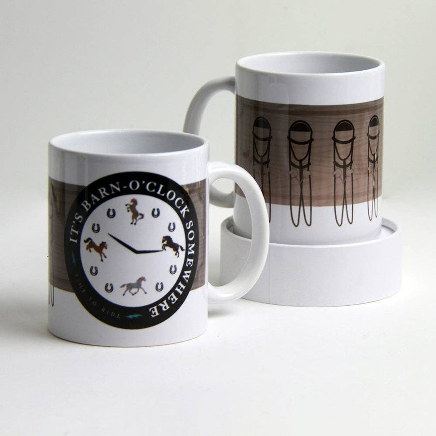 Hunt Seat Paper Co. - Barn O'Clock Coffee Mug
