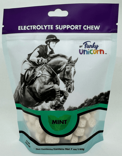 Funky Unicorn Electrolyte Support Chew - Exceptional Equestrian