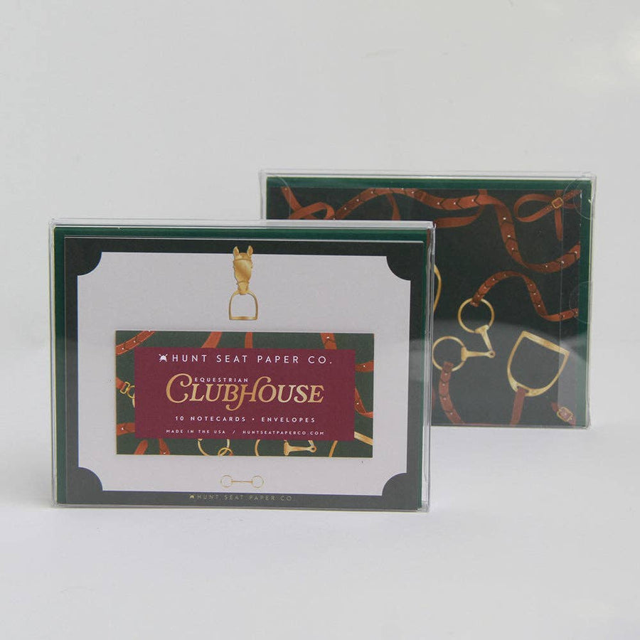 Hunt Seat Paper Co. - Equestrian Clubhouse Notecards