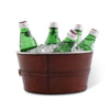 Vagabond House - Premium Genuine Leather Bit Ice Tub – Sophisticated Beverage Cooler