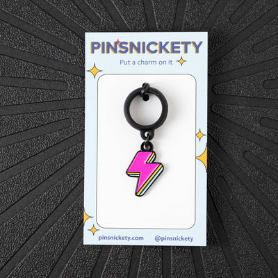 Pinsnickety - Lightning Bolt Crop Charm