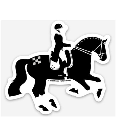 Horse Hollow Press - Horse Magnet 3": Dressage Horse - Exceptional Equestrian