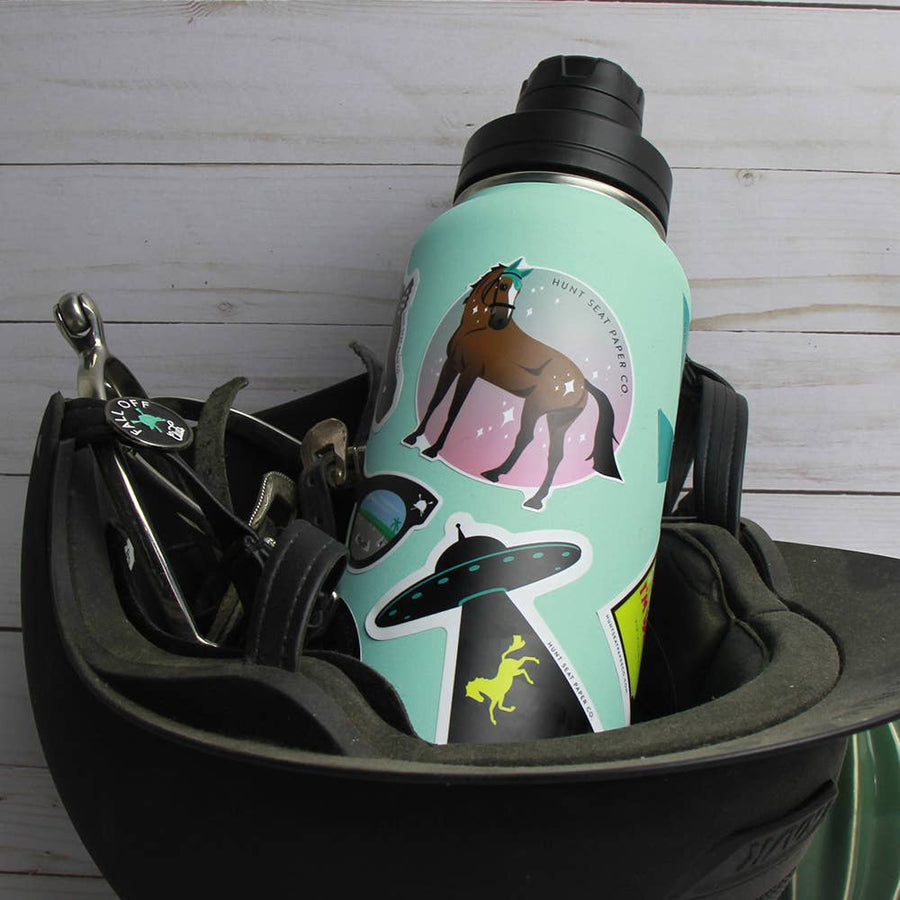 Hunt Seat Paper Co. - Abduction Horse Sticker - Equestrian gift ideas