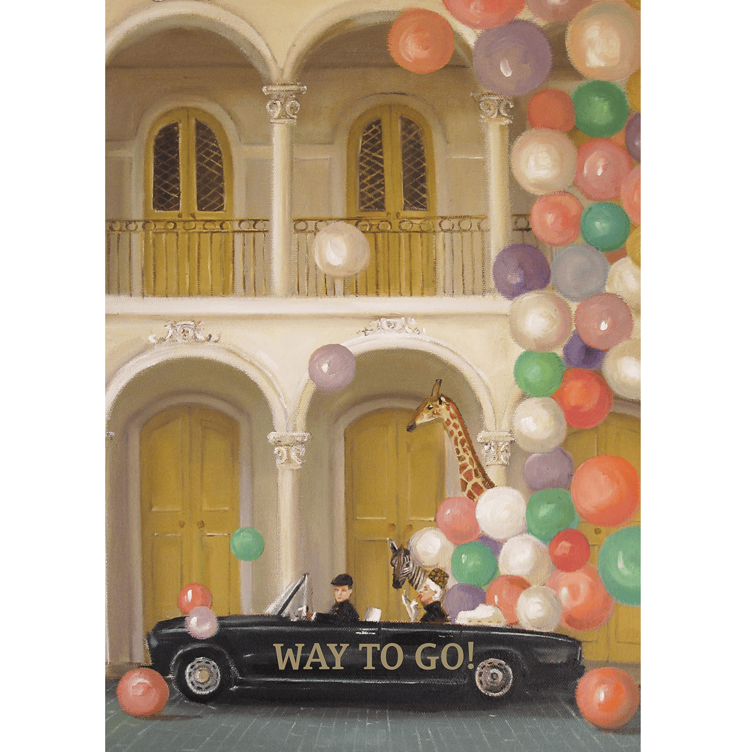 Hester & Cook - Stationery - Way To Go Balloon Card