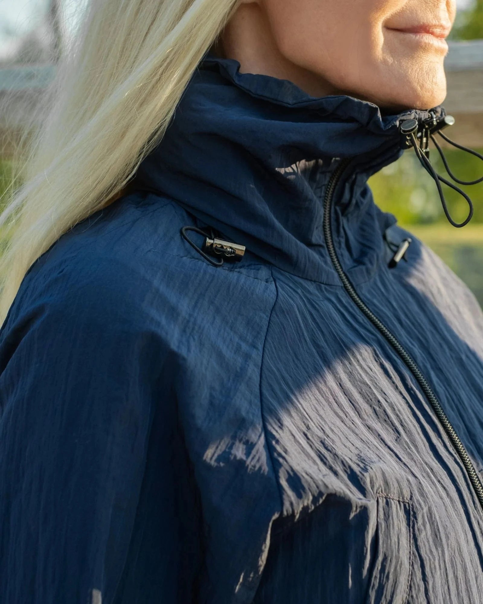 Yagya - Windproof Riding Jacket in Navy