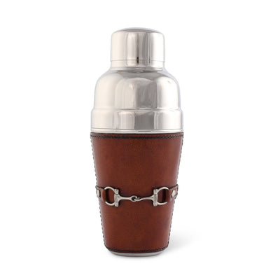 Vagabond House - Premium Genuine Leather Equestrian Bit Cocktail Shaker