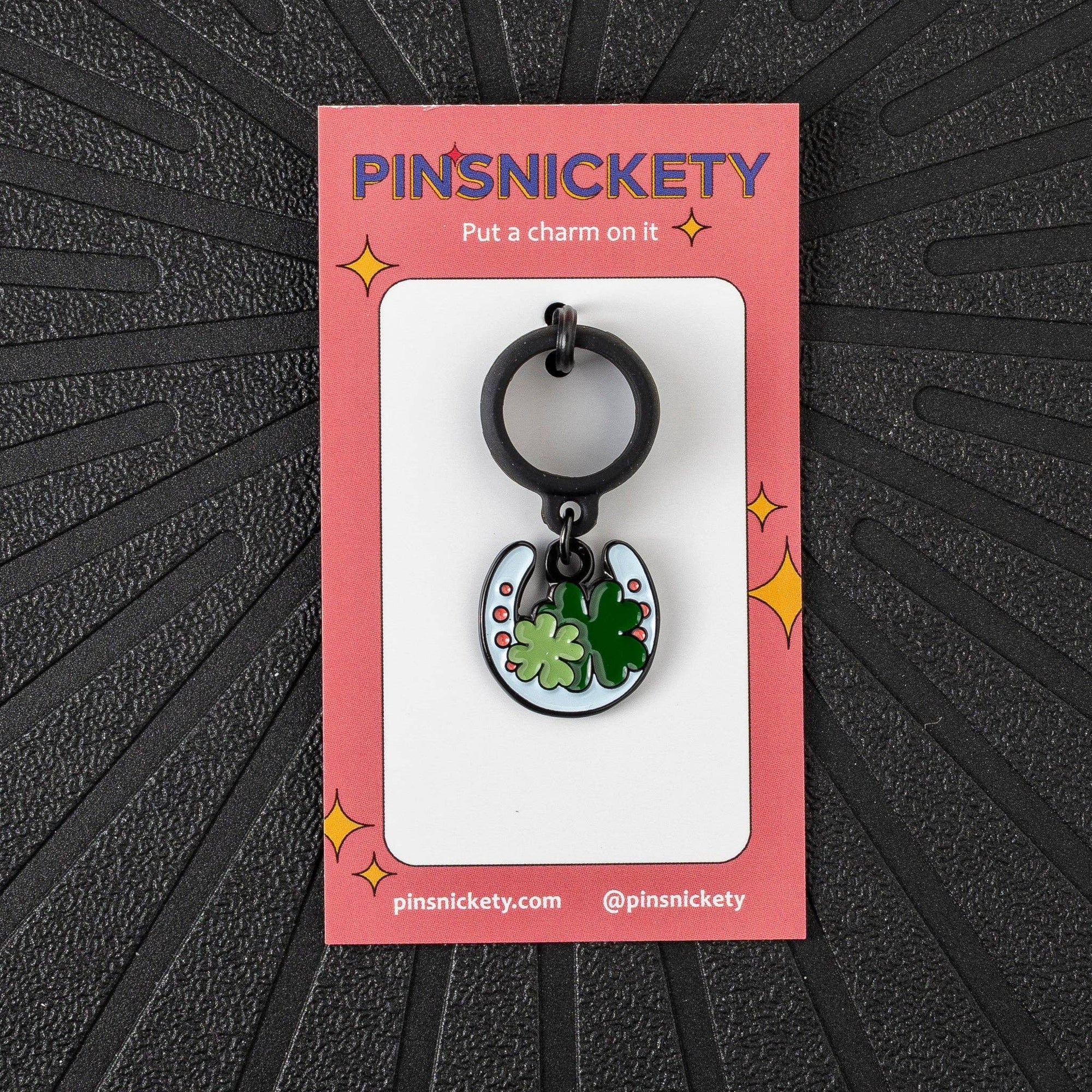 Pinsnickety - Horseshoe Crop Charm