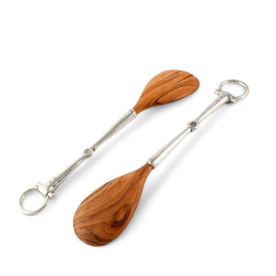 Vagabond House - Bit Wood Salad Server Set