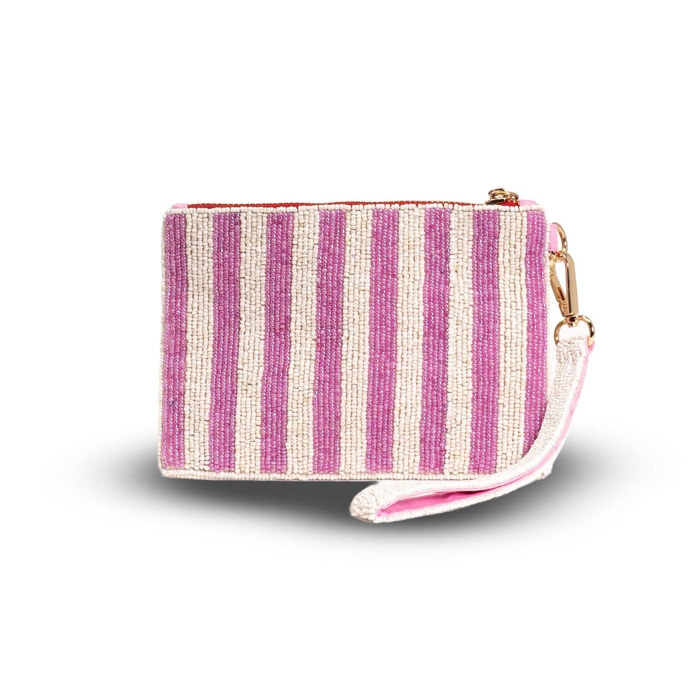 Tucker Tweed Equestrian - Giddy Up Heart Medium Beaded Pouch