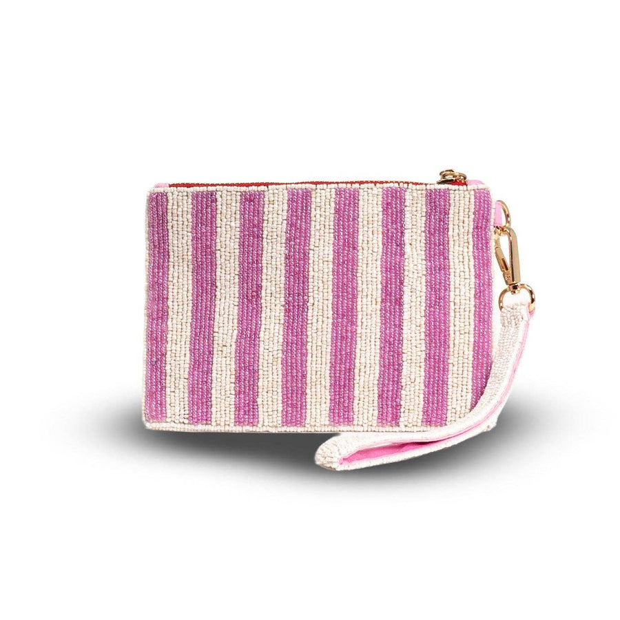 Tucker Tweed Equestrian - Giddy Up Heart Medium Beaded Pouch