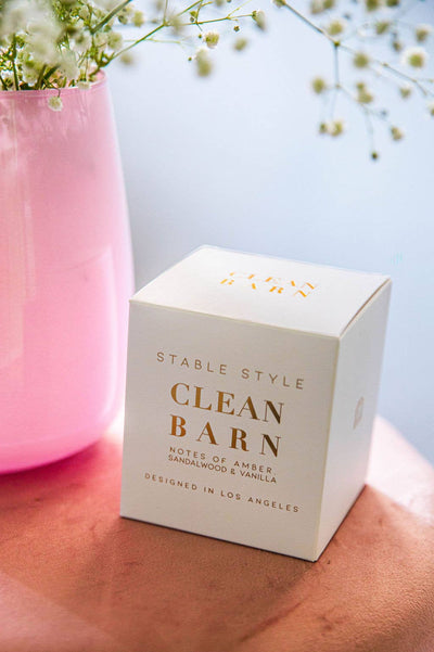 Stable Style - Clean Barn - Soy Wax Candle